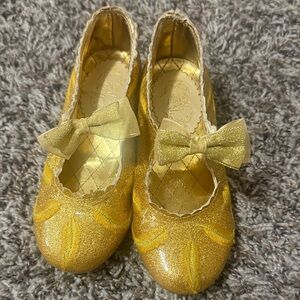 Disney Gold princess shoes